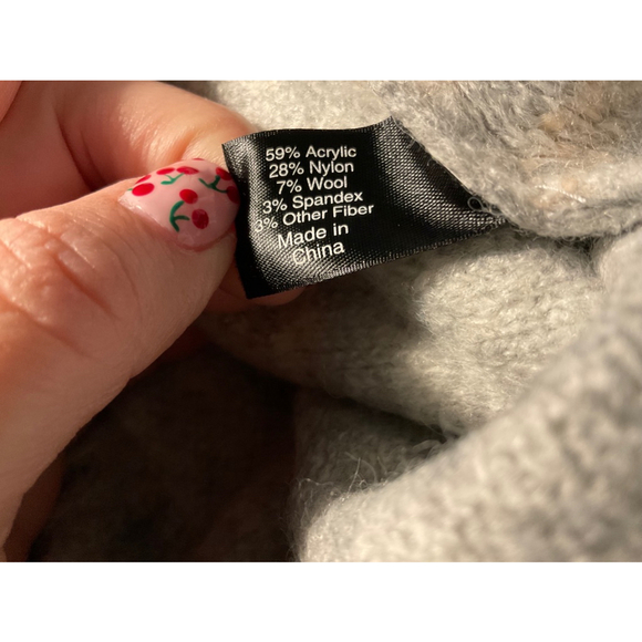 WOMEN’S Plus Size Lane Bryant V neck Wool Blend Sweater - Size: 22 / 24 - Picture 4 of 6